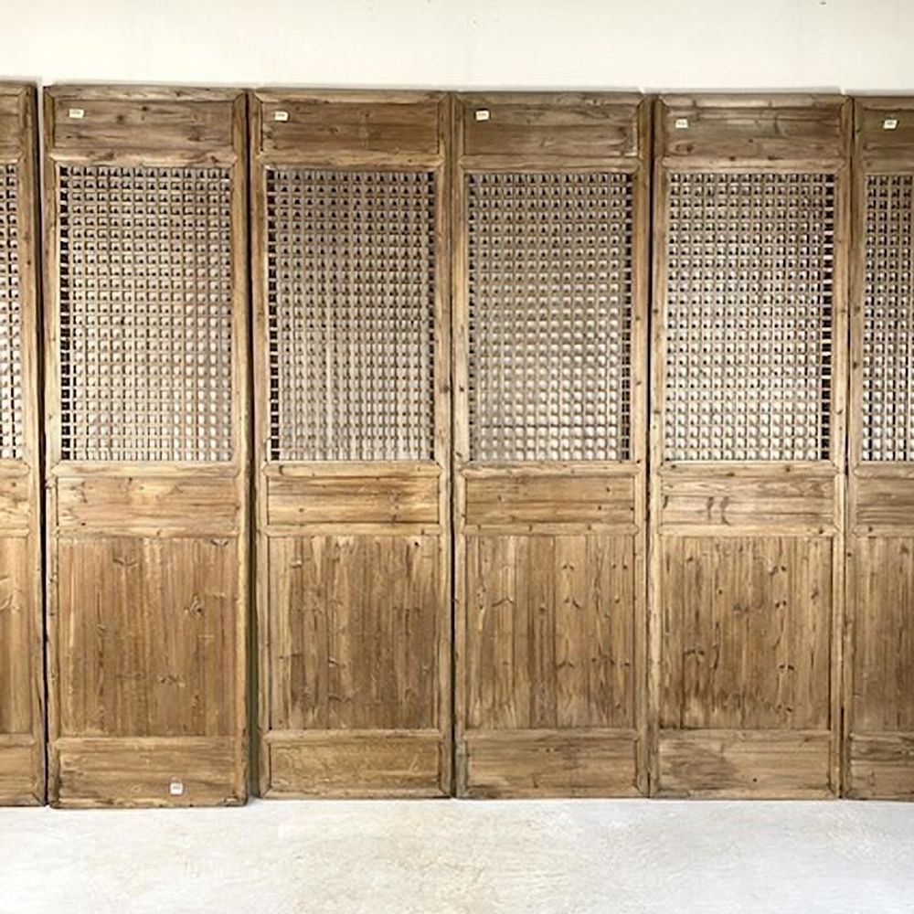 Unique pieces - Tall Screen Doors - THE SILK ROAD COLLECTION