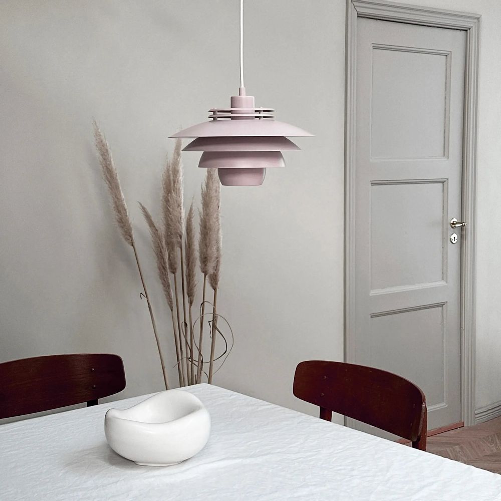 Suspensions - Lampe suspendue Ejka Mini Matte Rose - DYBERG LARSEN