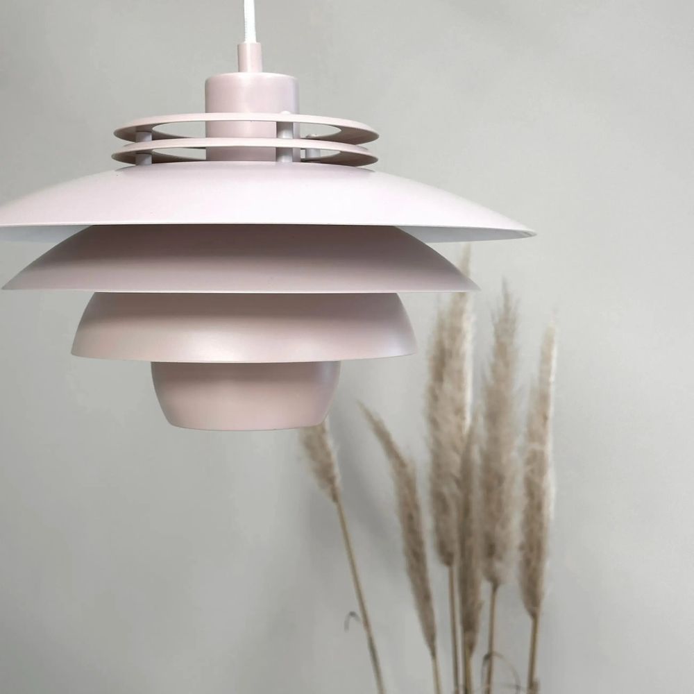 Suspensions - Lampe suspendue Ejka Mini Matte Rose - DYBERG LARSEN