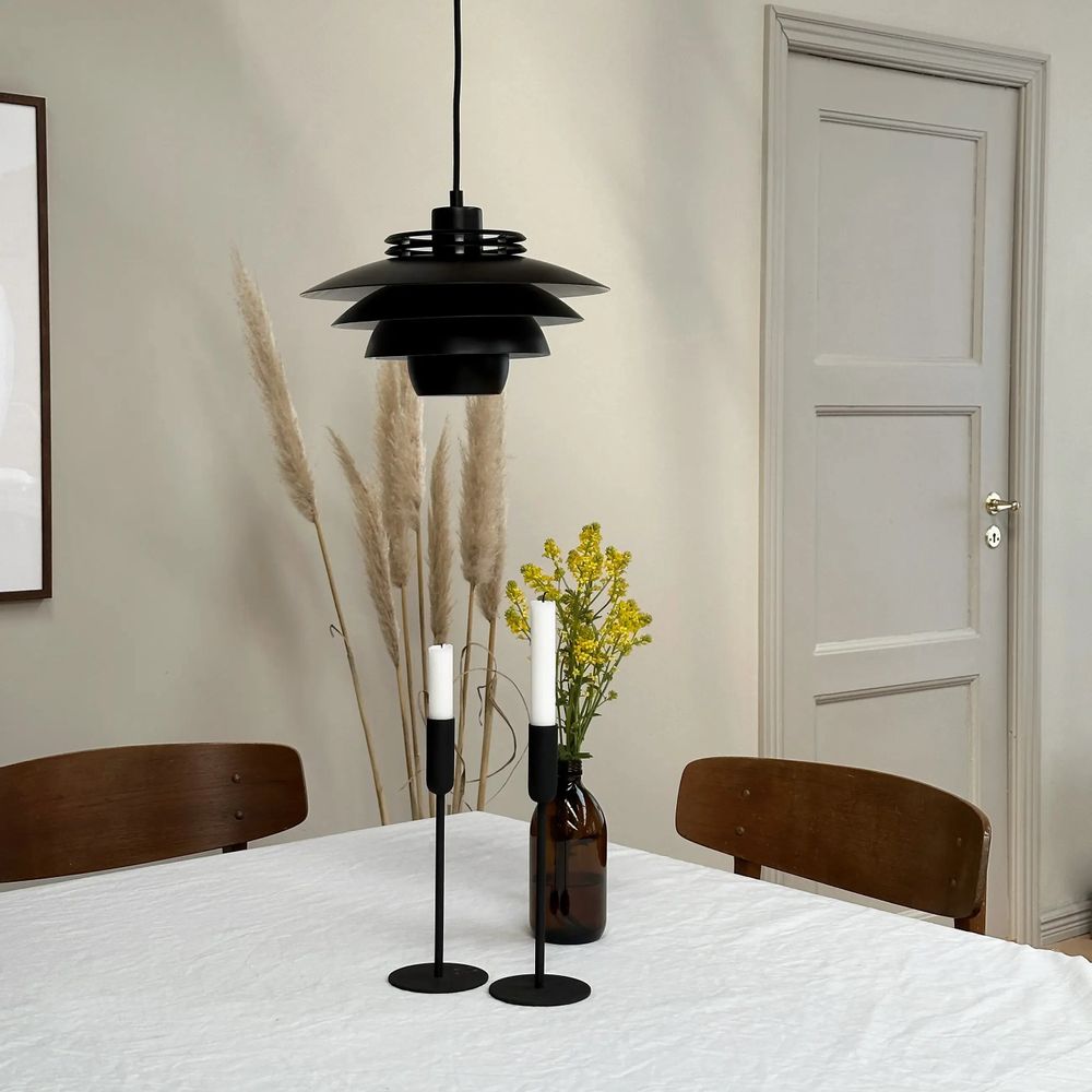 Suspensions - Lampe suspendue Ejka Mini noire mate - DYBERG LARSEN
