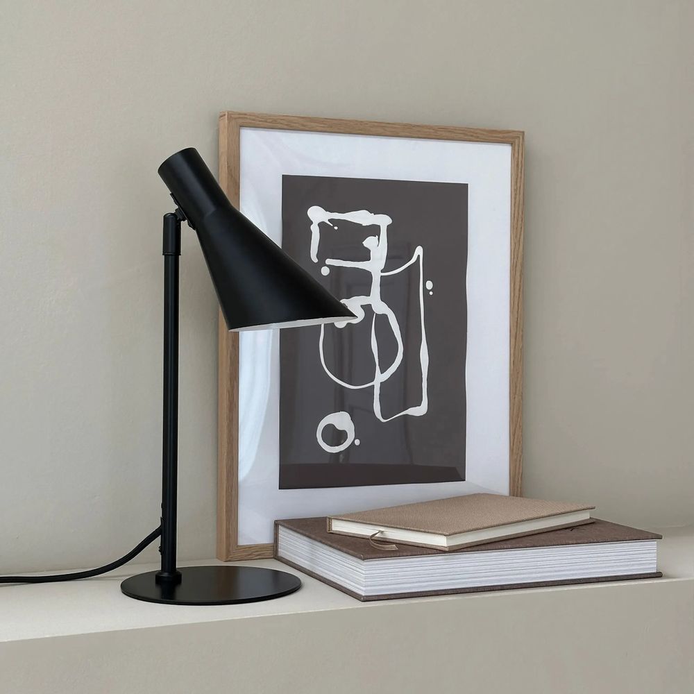 Lampes de table - Lampe de table DL12 Mini noire - DYBERG LARSEN