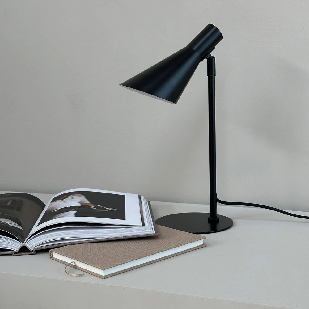 Lampes de table - Lampe de table DL12 Mini noire - DYBERG LARSEN