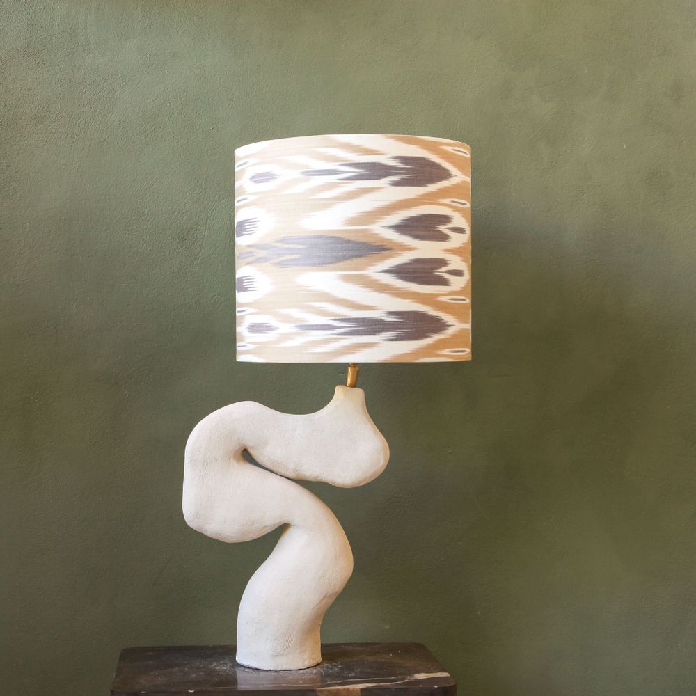 Table lamps - Olive tree handmade ceramic table lamp - STUDIO WILD ORANGE