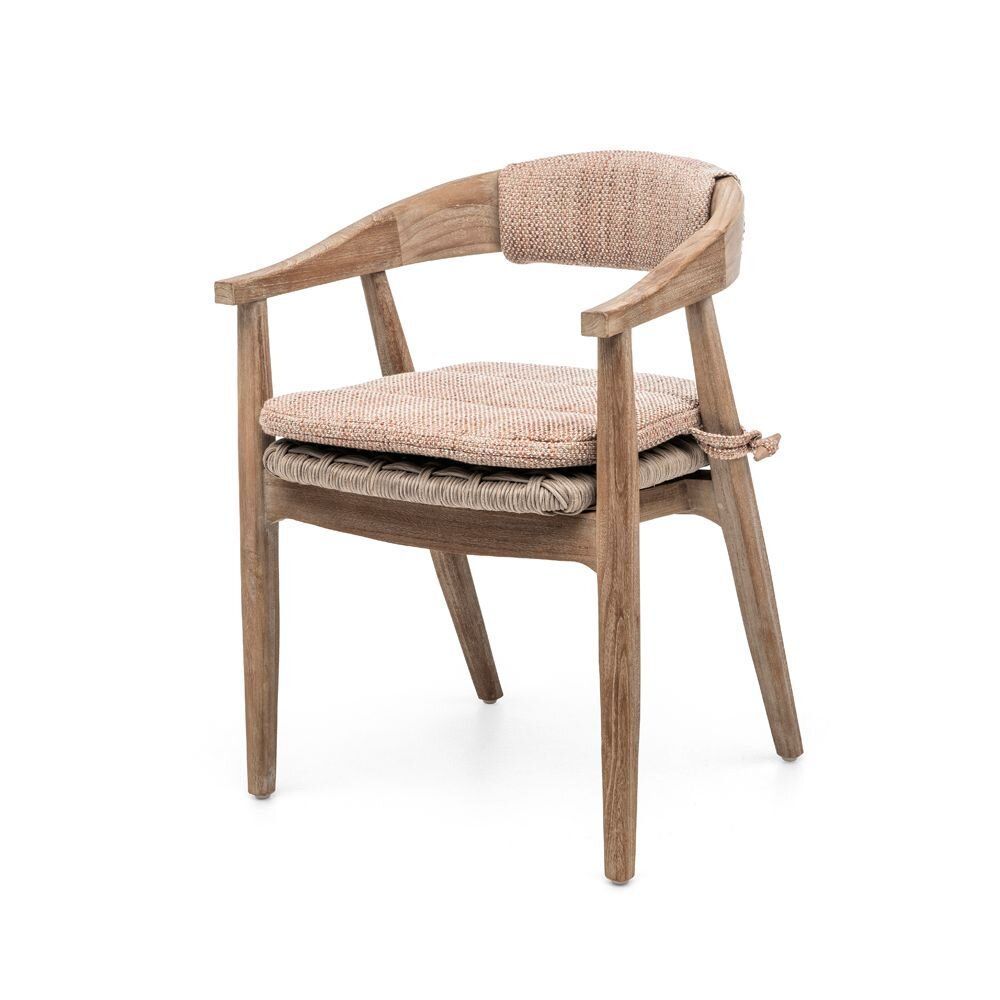 Fauteuils de jardin - Armchair Faye wicker seat - GOMMAIRE
