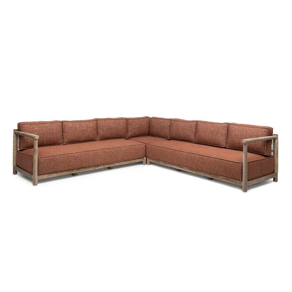 Canapés de jardin - Sofa L-shape Mieke - GOMMAIRE