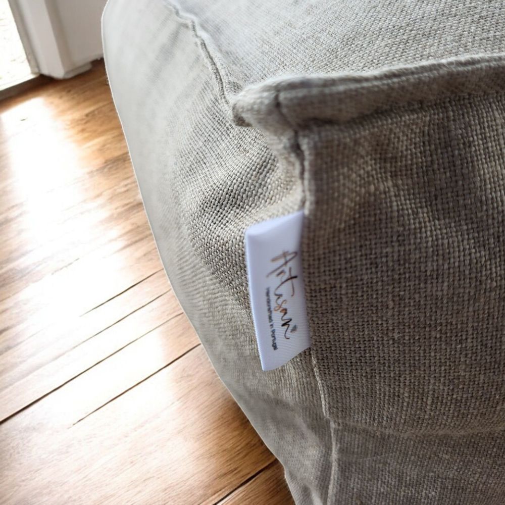 Chairs for hospitalities & contracts - Linen Cru | Poufs and floor cushions - ARTISAN BY MF