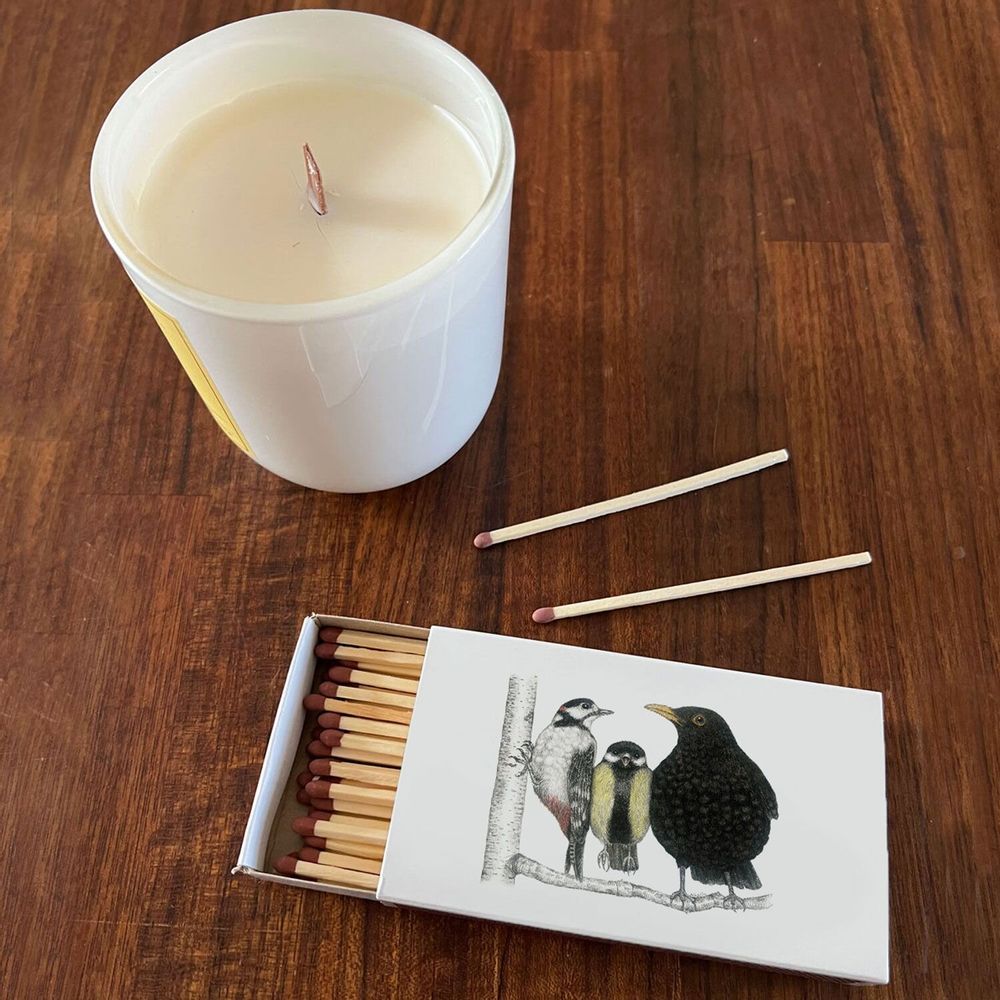 Kitchen utensils - Match box long safety matches - CHARLOTTE NICOLIN