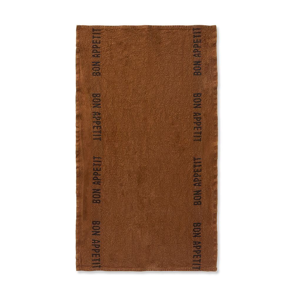 Tea towel - BON APPETIT PURE LINEN TEA TOWELS - CHARVET EDITIONS