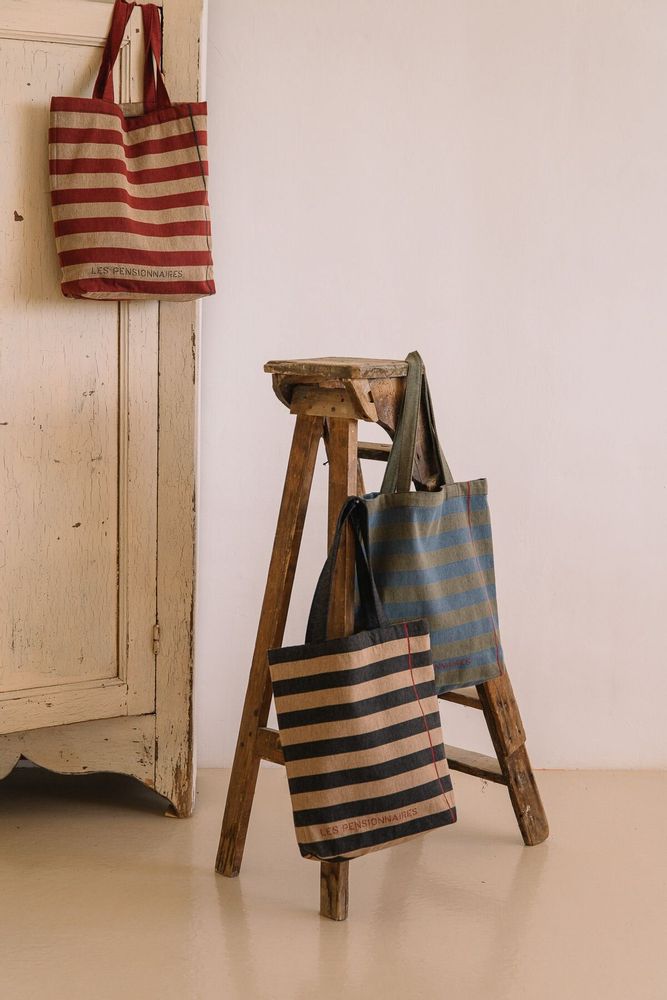 Sacs et cabas - Tote bag rayé - LES PENSIONNAIRES