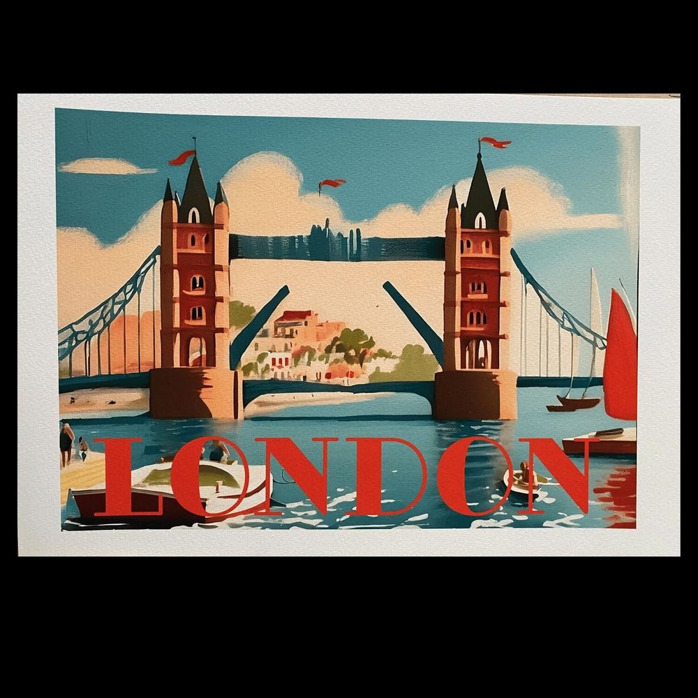 Affiches - London II - ËME CULTURE ART