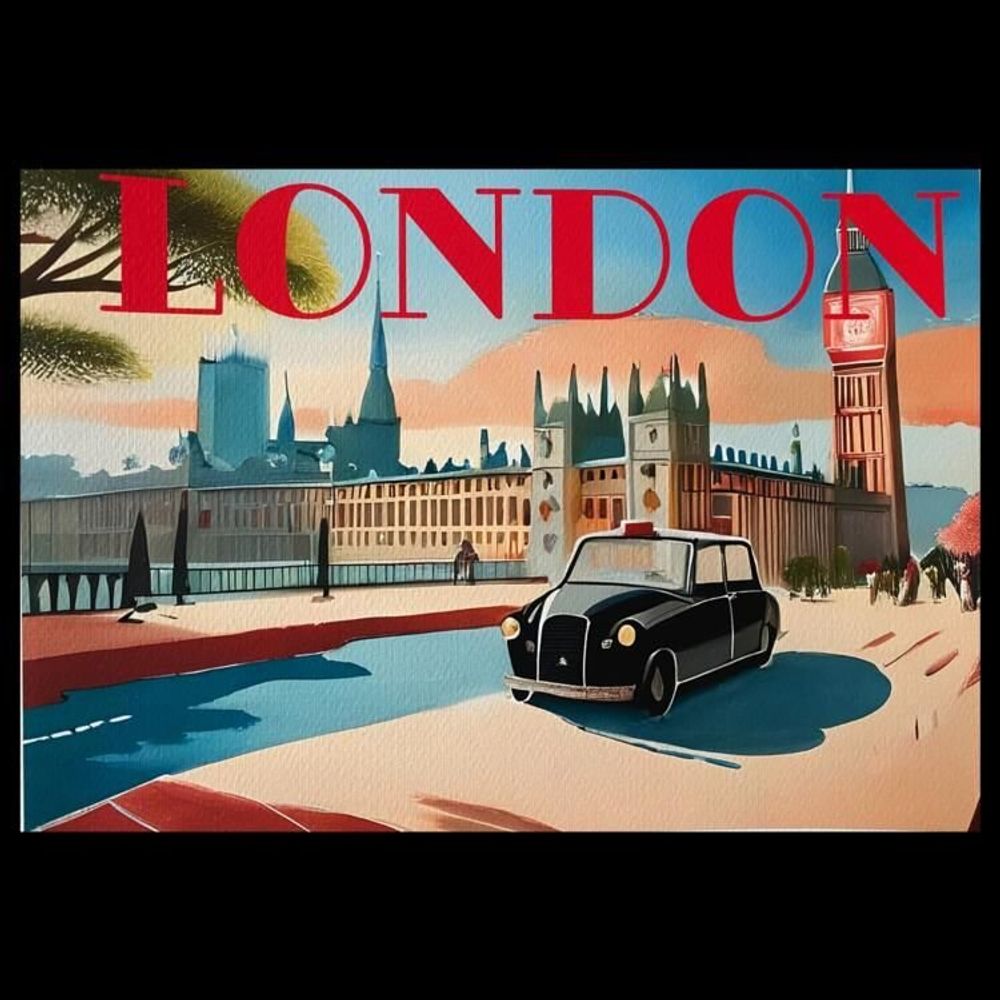 Affiches - London I - ËME CULTURE ART