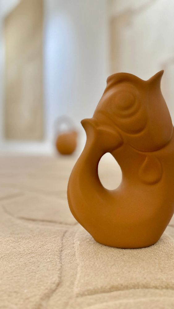 Decorative objects - GlouGlou Carafe Matte Cinnamon - CHAROLLES