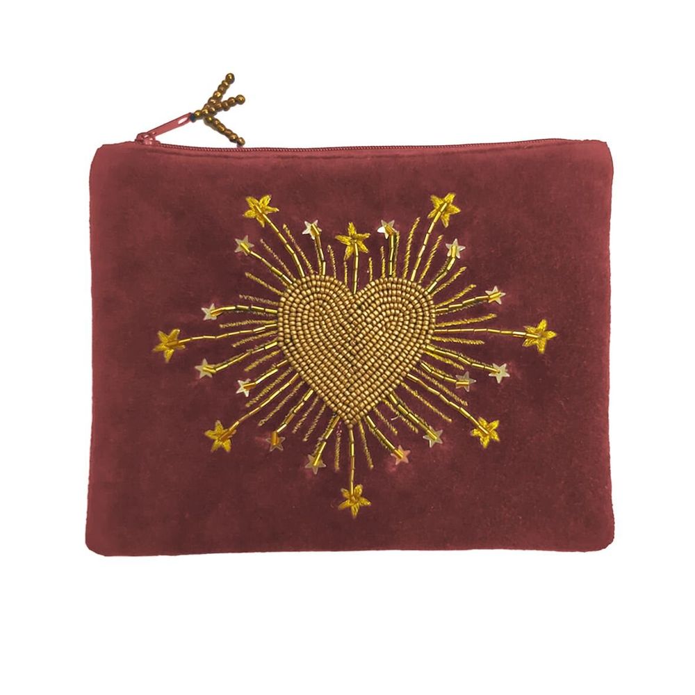 Clutches - Hand embroidered velvet pouches and boxes - MAISON LILO