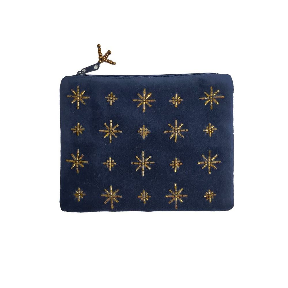 Clutches - Hand embroidered velvet pouches and boxes - MAISON LILO
