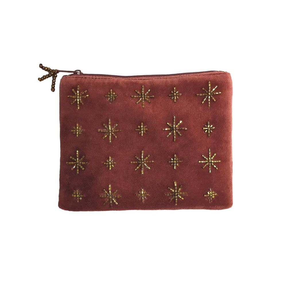 Clutches - Hand embroidered velvet pouches and boxes - MAISON LILO