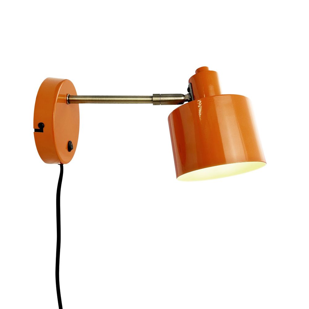 Wall lamps - Ocean Orange/ brass wall light - DYBERG LARSEN
