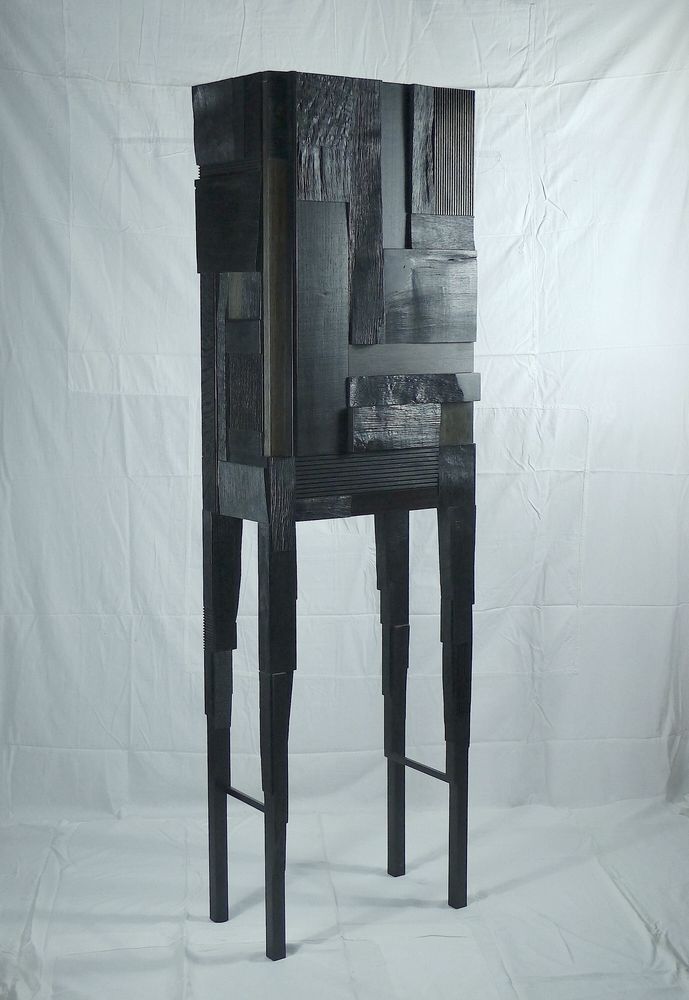 Shelves - Cabinet playing with light - JULIEN HARDY EBENISTE