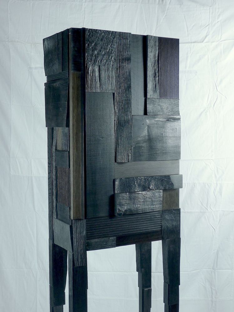 Shelves - Cabinet playing with light - JULIEN HARDY EBENISTE