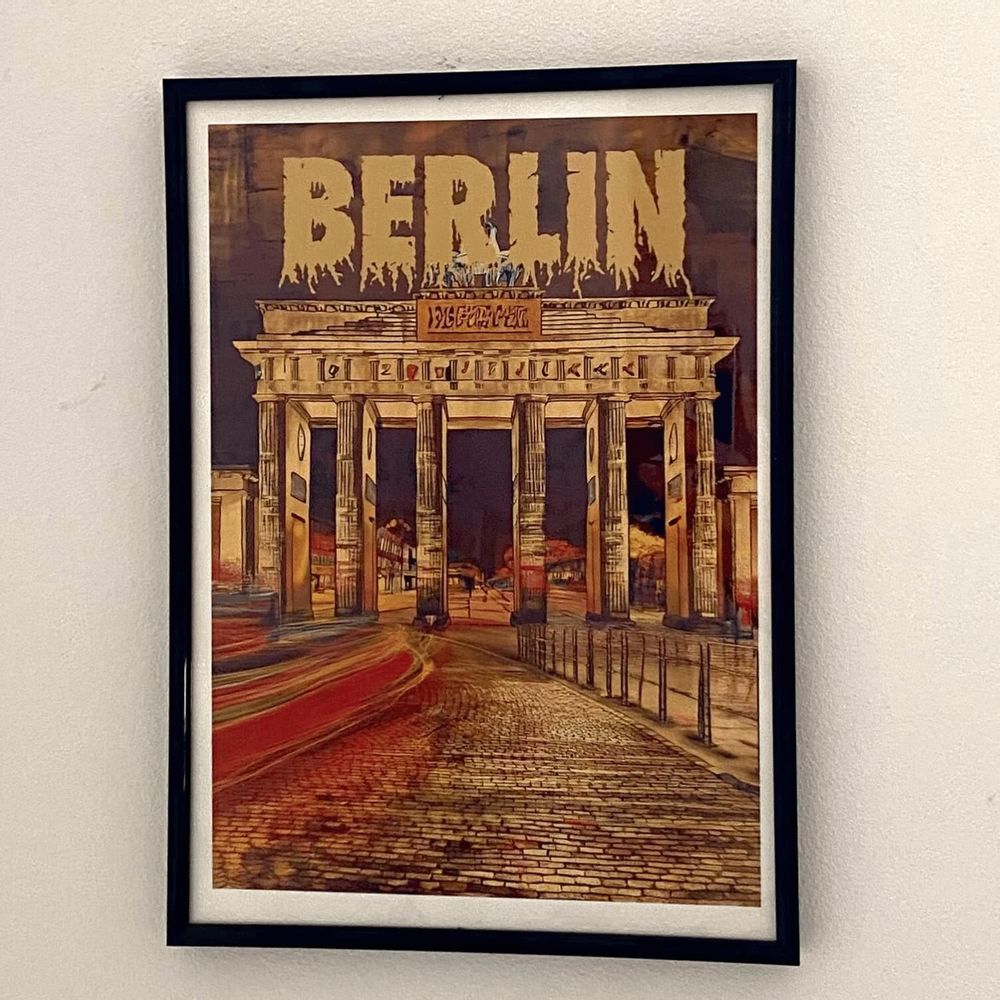 Poster - Berlin IV poster - ËME CULTURE ART