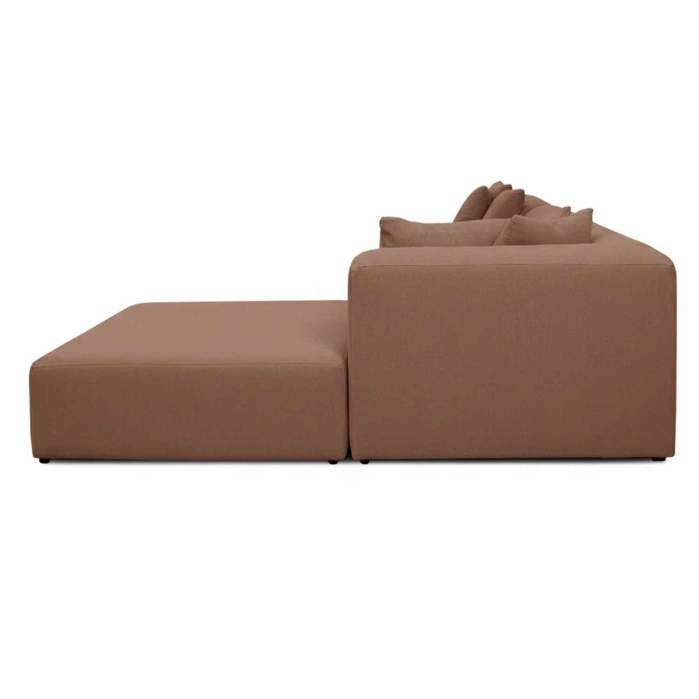 Canapés pour collectivités - Modular Mocha Mousse |Canapé modulaire - CREARTE COLLECTIONS