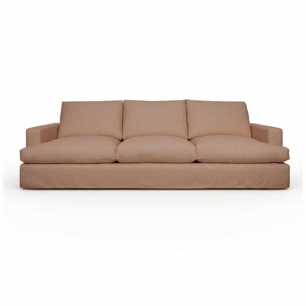Canapés pour collectivités - Saona Large Mocha Mousse |Canapé avec revêtement amovible - CREARTE COLLECTIONS