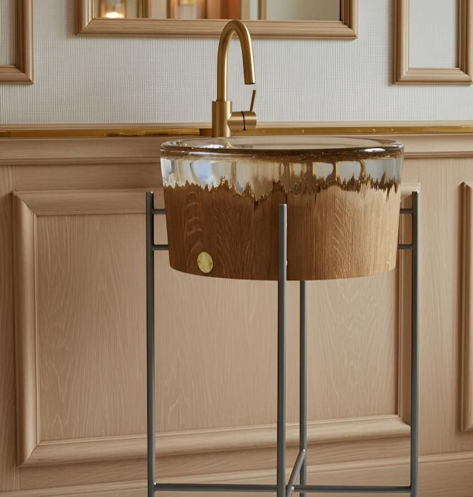 Lave-mains - Vasque salle de bain SOURCE - COLLECTION SÈVE - MEUBLES THOURET