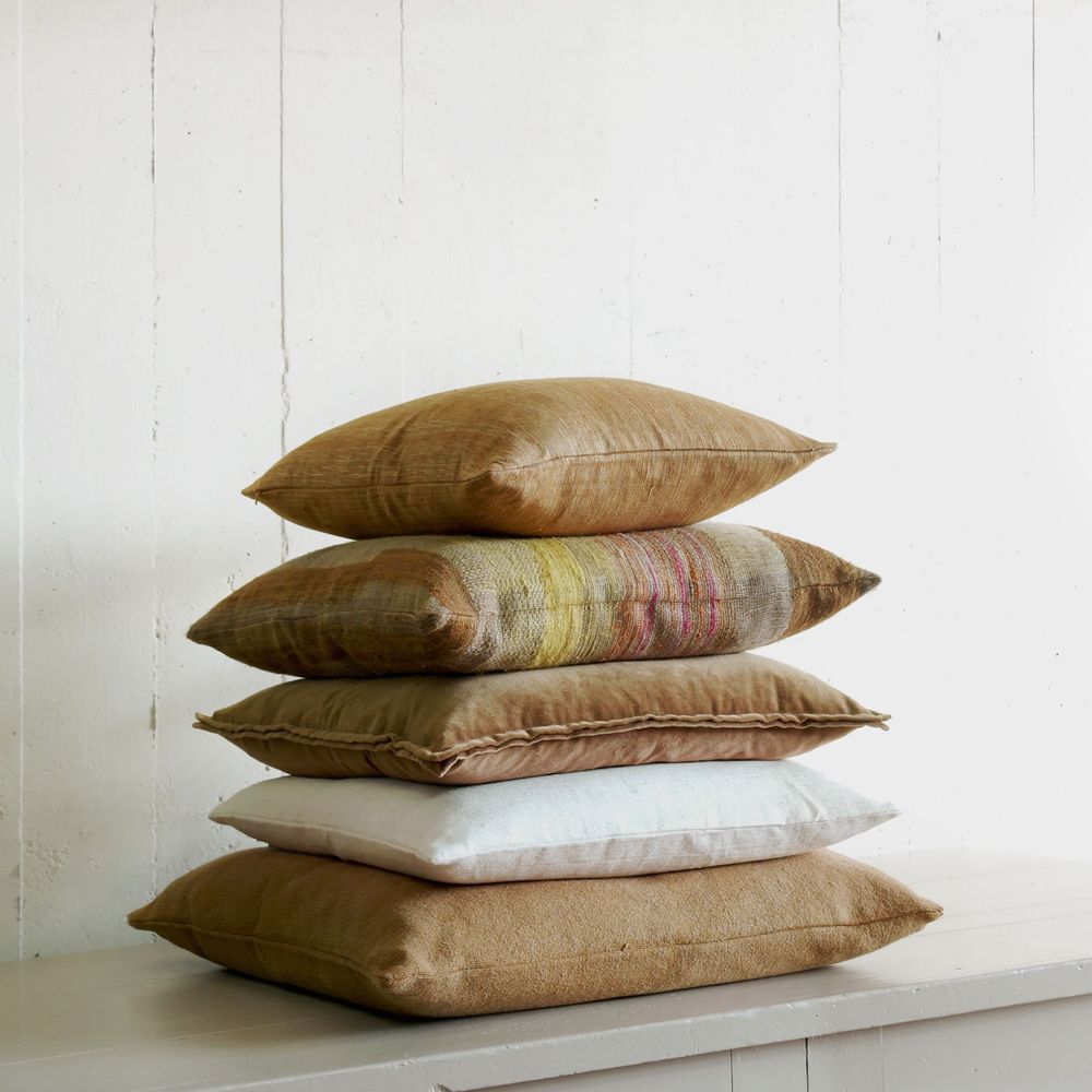 Coussins - Housse de coussin June LINEN & SOIE - ML FABRICS