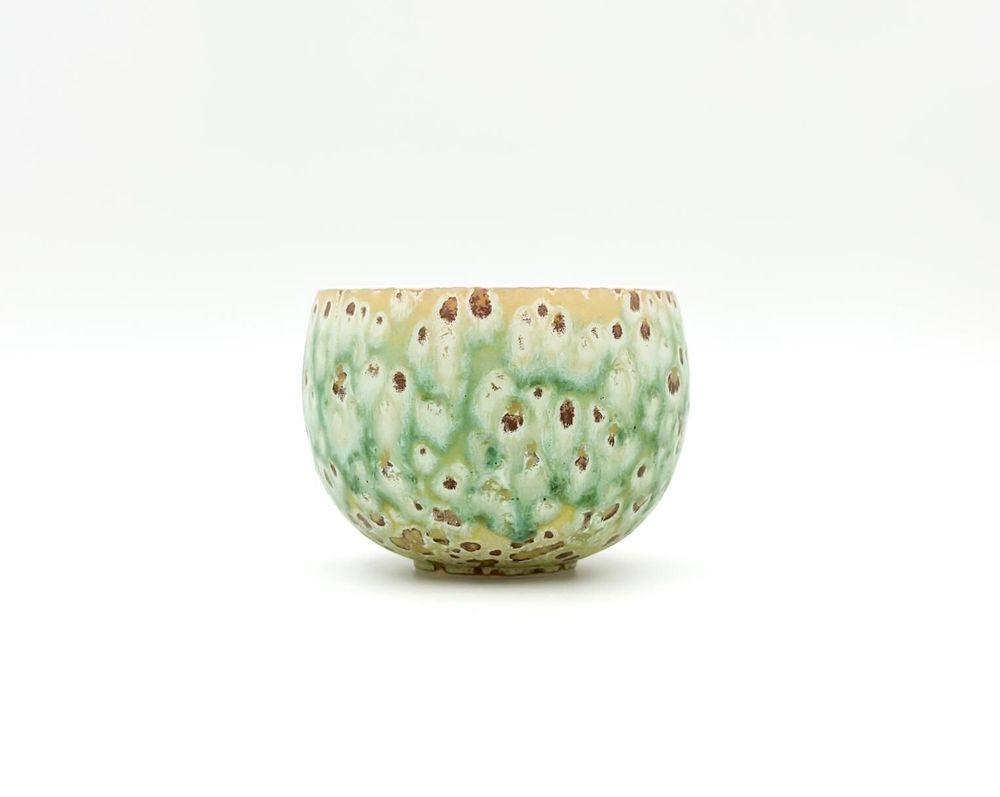 Mugs - Elemental Latte Cup – Sage Dust | Handcrafted Jingdezhen Porcelain - GLAZARA