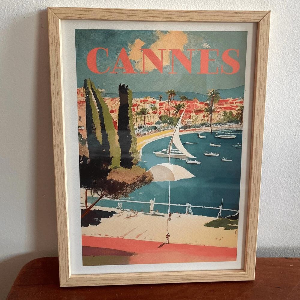 Poster - Poster Cannes - ËME CULTURE ART