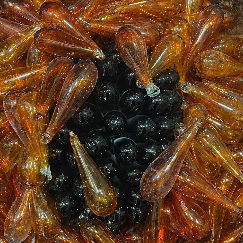 Accessoires de déco extérieure - Goutte de verre soufflé - LA MAISON DAR DAR