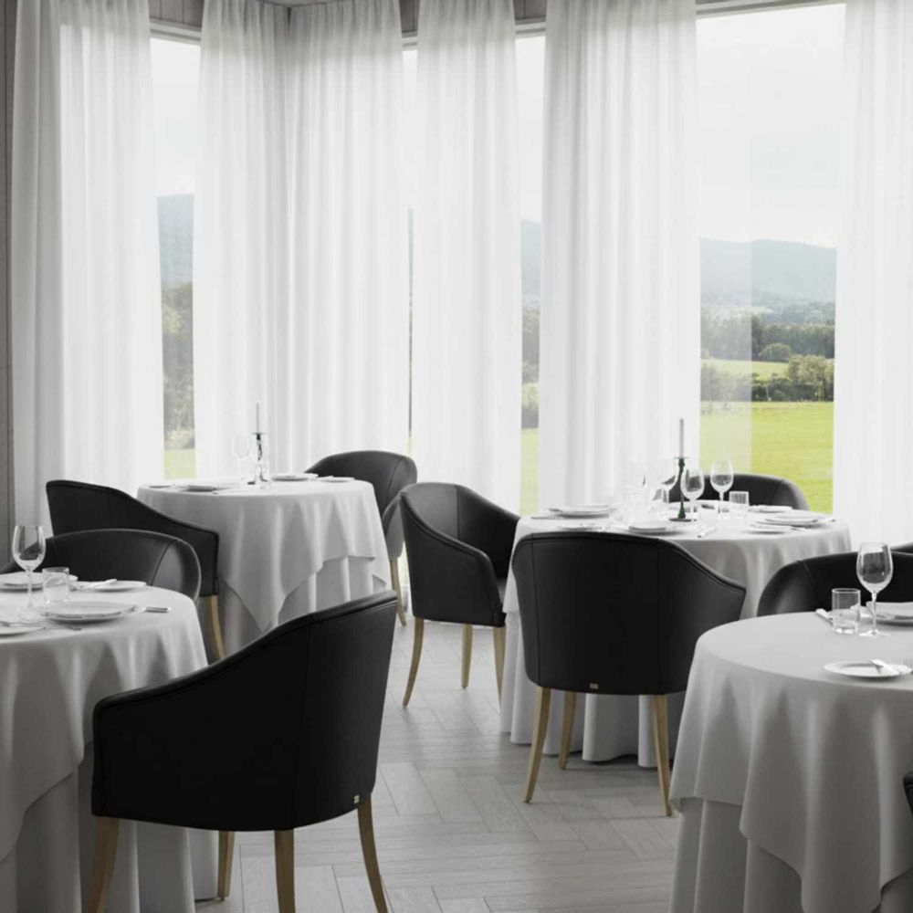 Chaises pour collectivités - Dor Black Origins | Chaise - CREARTE COLLECTIONS