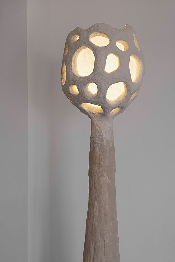 Floor lamps - Buton Sculptural Floor Lamp - PLETOSTUDIO