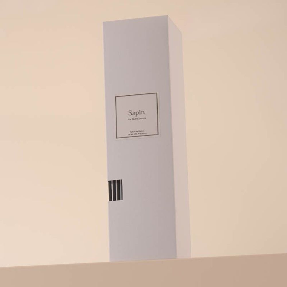 Scent diffusers - Fir tree scented stick diffuser 100ml - TANDEM FRAGRANCES
