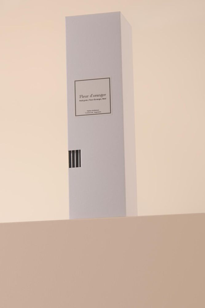 Scent diffusers - Orange blossom scented stick diffuser 100ml - TANDEM FRAGRANCES