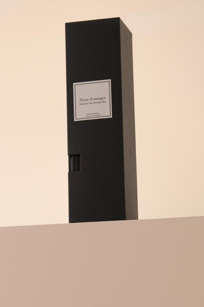 Scent diffusers - Orange blossom scented stick diffuser 100ml - TANDEM FRAGRANCES