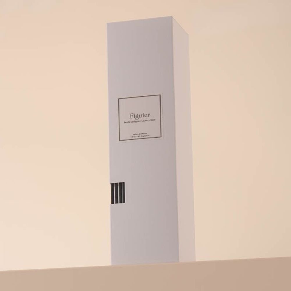 Diffuseurs de parfums - Diffuseur parfumé à bâtonnets Figuier 100ml - TANDEM FRAGRANCES