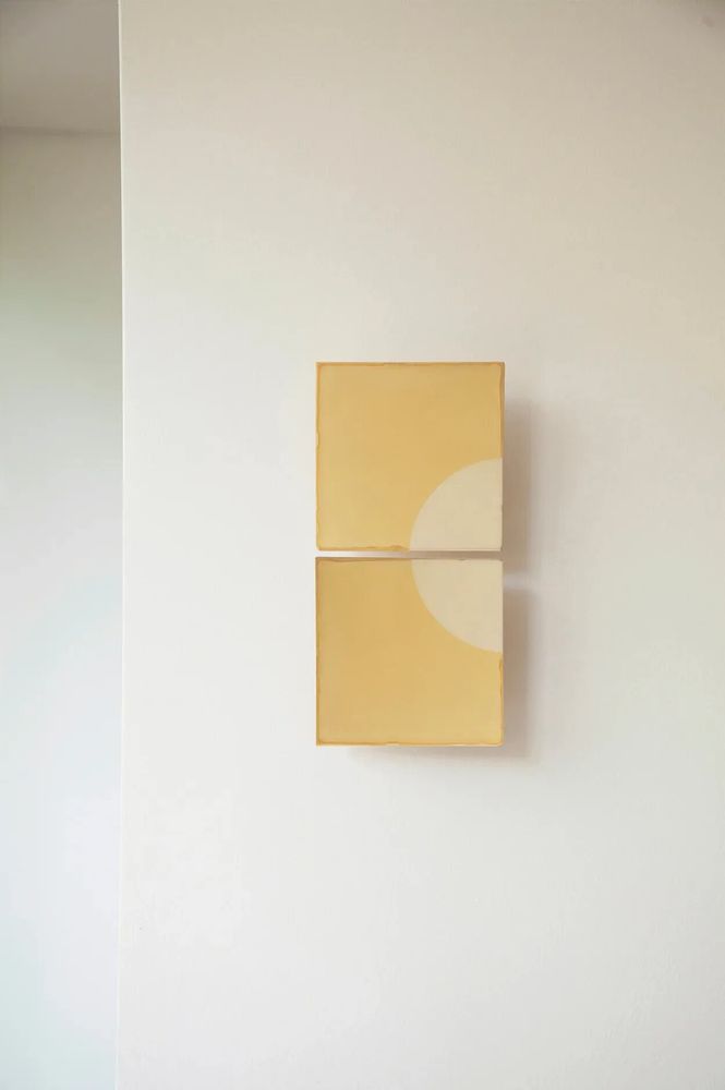 Wall lamps - Ceramic Wall light Tiles - VIOLAINE D'HARCOURT LIGHTING