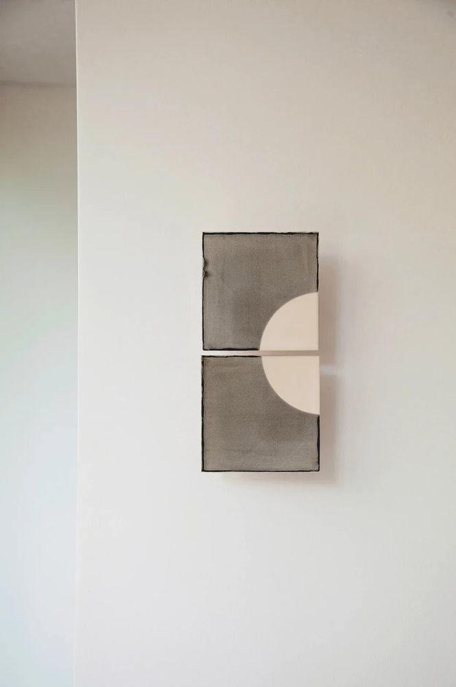Wall lamps - Ceramic Wall light Tiles - VIOLAINE D'HARCOURT LIGHTING