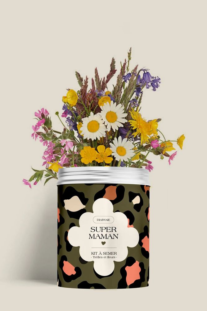 Floral decoration - Seed Kit - Super Mom - DIAIWAIE