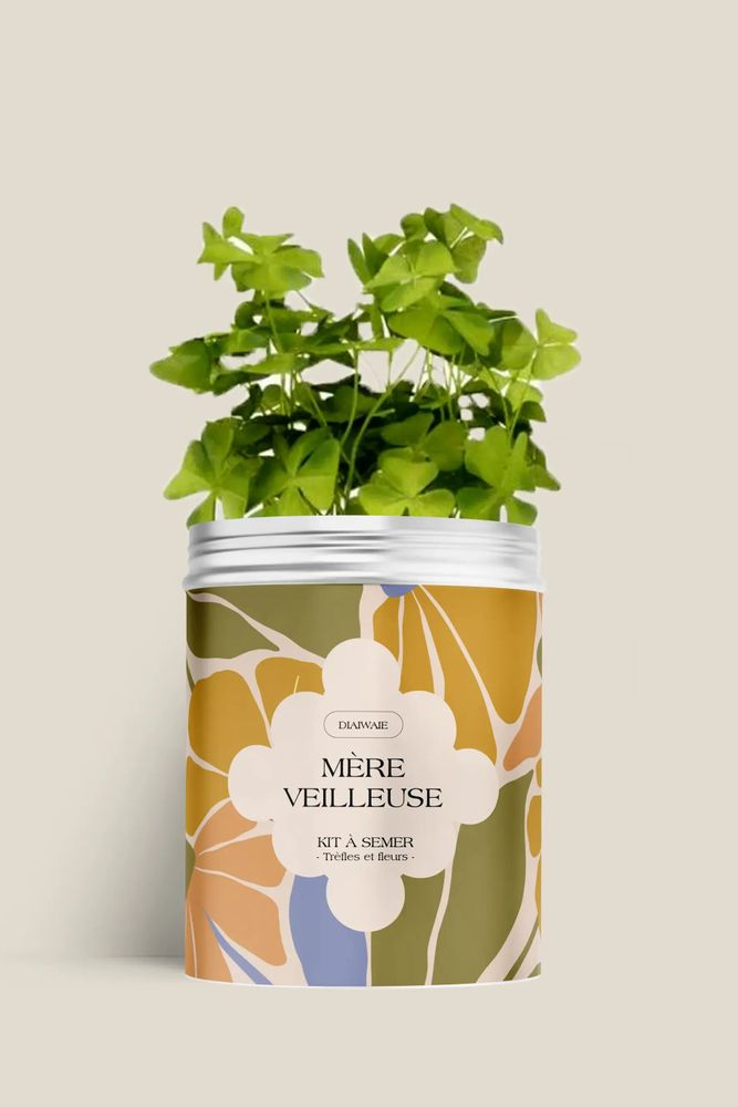 Floral decoration - Sowing Kit - Mother Nightlight/Green - DIAIWAIE