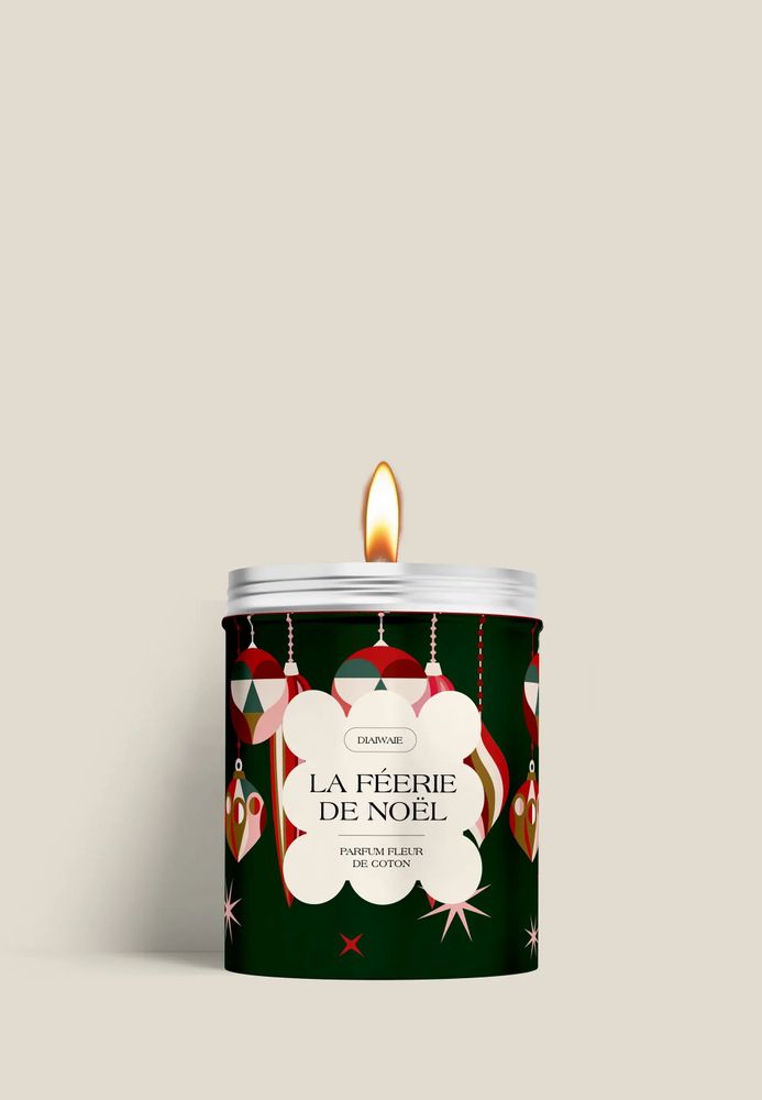 Candles - Candle - The Magic of Christmas - cotton flower scent - DIAIWAIE