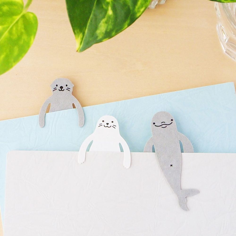Autres fournitures bureau - Clip Family paperclips / marque page - SUGAI WORLD