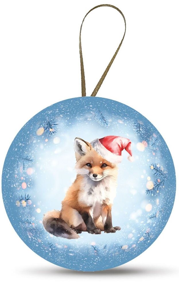 Guirlandes et boules de Noël - Boules de Noël 10 cm 'Enfants d'hiver' - NESTLER GMBH FEINKARTONAGEN
