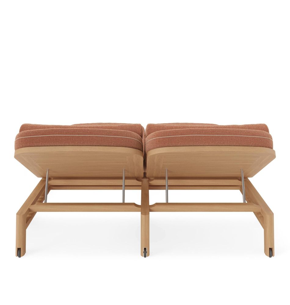Transats - Chaise longue double - FJAKA FURNITURE
