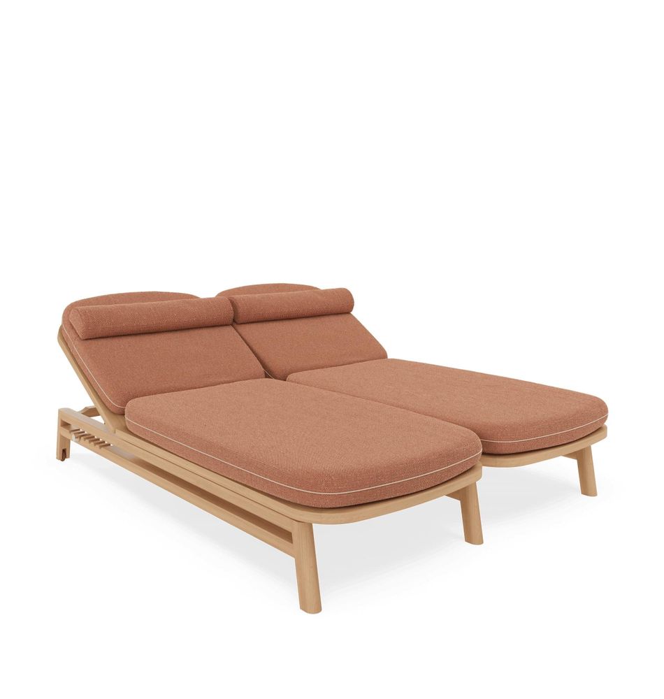 Transats - Chaise longue double - FJAKA FURNITURE