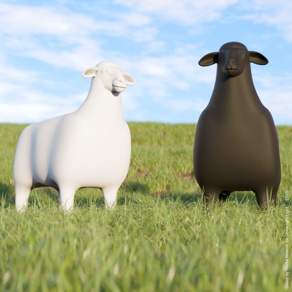 Chaises de jardin - SHEEP - table d'appoint/tabouret - GOODNIGHT LIGHT