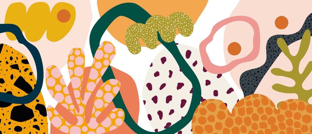 Papiers peints - Papier Peint N°731 - Corail Pop - WELLPAPERS