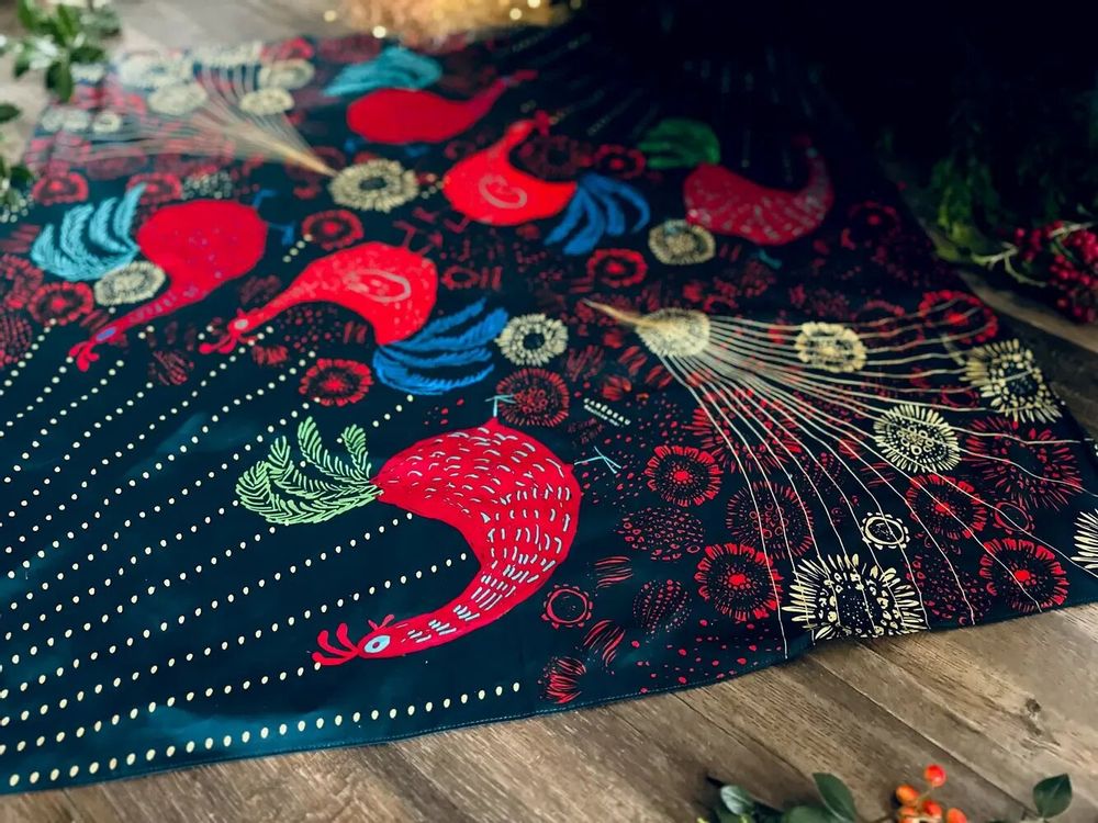 Cadeaux - Emballage Cadeau Réutilisable Satin Luxe – Les Poules - CARÉDEAU PAPIER CADEAU RÉUTILISABLE