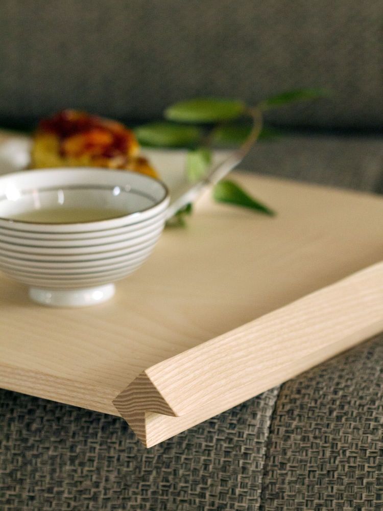 Meubles de cuisines - TRAVE — Plateau minimaliste en bois de frêne - MOR