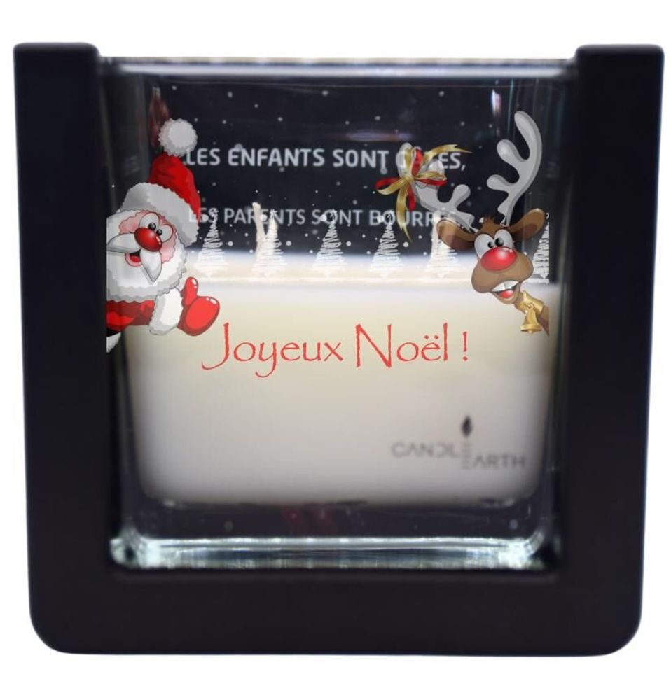 Autres décorations de Noël - Bougie Noël surprise parfumée - Joyeux Noël - 🦌 Rudolph - BOUGIES CANDLEARTH